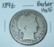 1896 Barber Half Dollar Semi-Key Date Coin