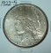 1922-S Peace Silver Dollar Coin