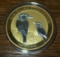 2017 Australia Kookaburra Silver Dollar 1 Troy Oz. .999 Fine Silver Gold Gilded Coin
