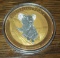 2015 Australia Koala 1 Troy Oz. .999 Fine Silver Dollar Coin 24K Gold Gilded Two Tone