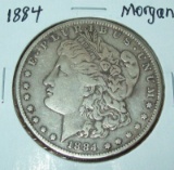 1884 Morgan Silver Dollar Coin