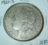 1921-S Morgan Silver Dollar XF Silver Coin