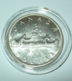 1960 Canada Silver Dollar Foreign Coin