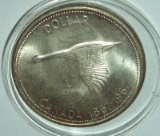 1967 Canada Silver Dollar Flying Goose one year Type Foreign Coin