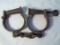 Iron Fixed Handcuffs Colorado Territorial Prison Canon City Colorado With Numbered Key Work Great