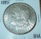 1885 Morgan Silver Dollar Coin BU Uncirculated