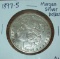 1897-S Morgan Silver Dollar Coin AU Almost Uncirculated