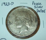 1923-D Peace Silver Dollar Coin