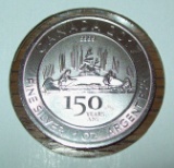 2017 Canada Voyageur 1 troy oz. .999 Fine Silver Five Dollar Coin 150th Anniversary