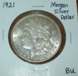 1921 Morgan Silver Dollar Coin Gem BU Uncirculated