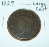 1829 Large Cent G Coin