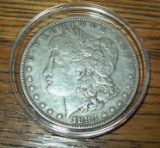 1883 Morgan Silver Dollar Coin XF