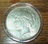 1935 Peace Silver Dollar Coin VF/XF Semi Key Date
