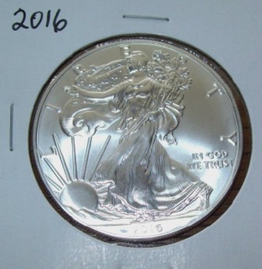2016 American Silver Eagle 1 troy oz. Silver Dollar Coin