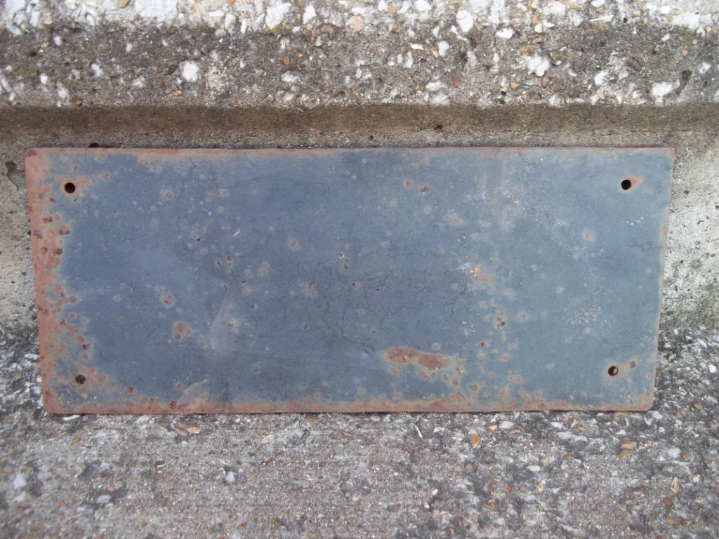 Signs Rustic Cast iron Segregation plaque NO COLORED ALLOWED Knoxville