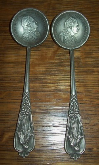 1804 Russia Coin Spoons