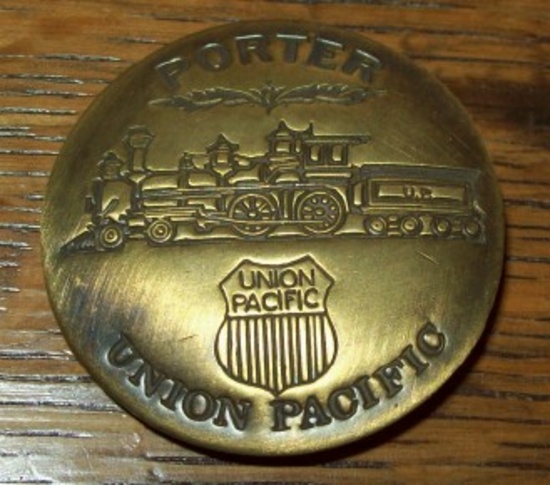 Union Pacific Railroad Porter Badge
