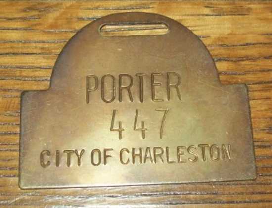 City of Charleston Porter Tag