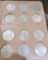 Complete Set of 24 Peace Silver Dollars in Dansco Album 1921-1935 Higher Grade