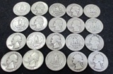 Roll of 20 1944-S Washington Silver Quarters $5 Face Value 90% Silver Coins