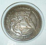 1896 African Queen Morgan Hobo Dollar Fantasy Coin