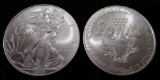 2008 American Silver Eagle 1 troy oz. .999 Fine Silver Dollar Coin