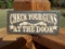 Cast Iron Please Check Your Guns At The Door Sign Plaque