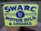 Porcelain Enamel Swarc Motor Oils & Greases Harp Brand Sign