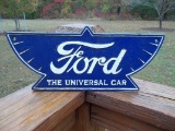 Cast Iron Ford The Universal Car Company Sign Plaque