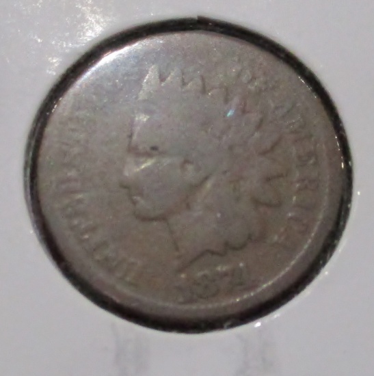 1874 Indian Head Cent Better Date Coin