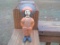 Cast Iron Native American Indian Chief In Headdress Coin Money Bank