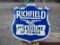 Porcelain Richfield Eagle The Gasoline Of Power Gas Station Sign Pump Plate