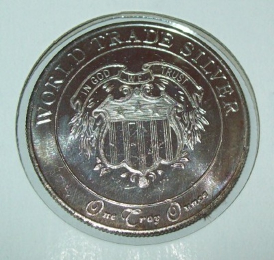 1978 American Argent Mint 1 Troy Oz. .999 Fine Silver Round