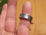 Size 10 Fantasy Ring German Mark 1936 Coin Ring