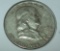 1957-D Franklin Half Dollar 90% Silver Coin