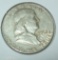 1962-D Franklin Half Dollar 90% Silver Coin