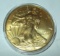 2017 American Silver Eagle 1 troy oz. .999 Fine Silver Dollar Coin 24K Gold Gilded