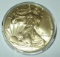 2020 American Silver Eagle 1 troy oz. .999 Fine Silver Dollar Coin 24K Gold Gilded