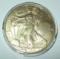 2011 American Silver Eagle 1 troy oz. .999 Fine Silver Dollar Coin 24K Gold Gilded