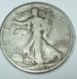 1943-D Walking Liberty Half Dollar 90% Silver Coin