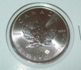 2020 Canada Maple Leaf 1 Troy Oz. .9999 Fine Silver $5 Coin