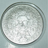 Silver Shield Pieces Of Eight 1 troy oz. .999 Fine Silver Round Pirate