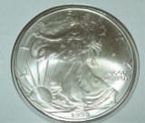 1998 American Silver Eagle 1 troy oz. .999 Fine Silver Dollar Coin