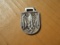 Metal Nazi Germany Officer Watch Fob Swastika Eagle