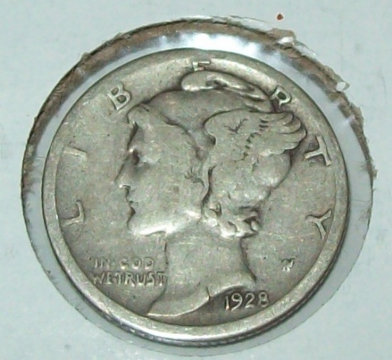 1928-S Mercury Dime Silver Coin