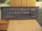Cast Iron Black Americana Segregation Sign Colored Must Sit In Balcony Theater Savannah GA July 31