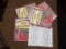 Lot of 25 Coon Chicken Inn Restaurant Cabaret Dancing Menus Black Americana Nationally Famous Club