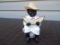 Ceramic Boy On Chamber Pot Eating Melon Figurine Decoration Marked Occupied Japan