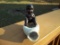 Cast Iron Black Americana Boy On A Chamber Pot