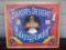 Cardboard Advertising Black Americana Baker's Delight Baking Powder Butter Eggs Dial Sign